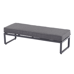 Image of Hartman Vienna Rectangular Bench Xerix / Slate