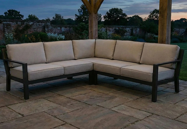 Image of Hartman Apollo Square Corner Sofa Set ONLY - NO TABLE