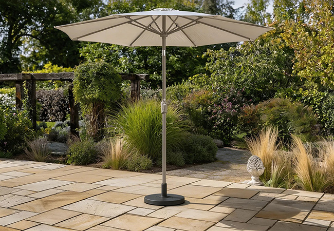 Image of Hartman 3m Luxe Parasol - Moon
