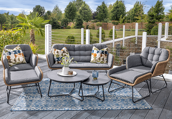 Image of Hartman Rayo 2 Seat Sofa Lounge Set