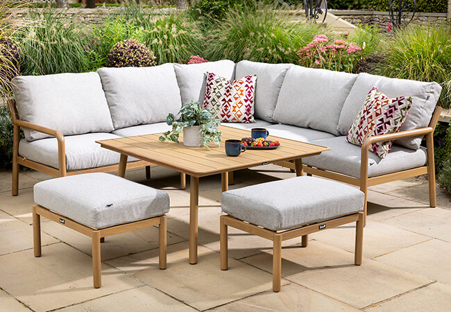Image of Hartman Sahara Square Corner Set with Coffee Table