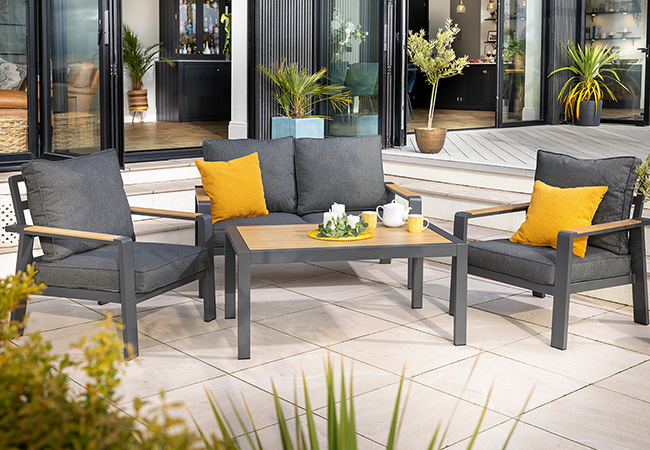 Image of Hartman Sonas 2 Seat Sofa Lounge Set in Matt Xerix / Harris