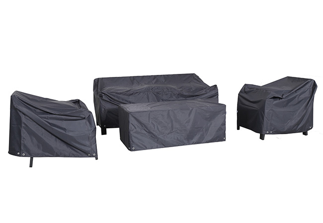 Image of Hartman Sonas 3 Seat Adjustable Lounge Set Covers