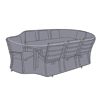Image of Hartman Vienna/Somerton 8 Seater Rectangular Dining Set Cover