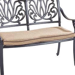 Small Image of Hartman Amalfi Bench Cushion in Amber