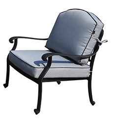 Small Image of Hartman Amalfi Lounge Chair in Antique Grey/Platinum
