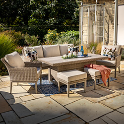 Image of Hartman Arley 3 Seat Sofa Weave Lounge Set