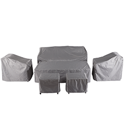 Small Image of Hartman Arley 3 Seat Lounge Set Covers