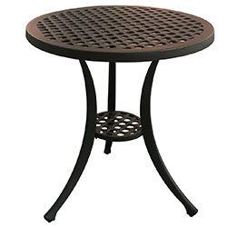Small Image of Hartman Avebury Bistro Table in Antique Moss