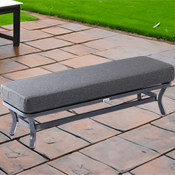 Image of Hartman Dubai 3 Seat Bench/Stool in Xerix/Slate