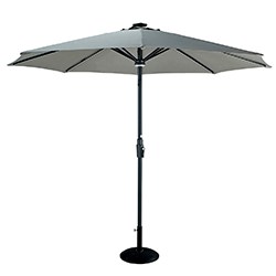 Image of Hartman Elite 3m Round Parasol - Xerix/Pewter