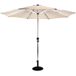 Image of Hartman Luxury Round 3m Parasol - Dove