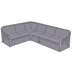 Small Image of Hartman Sorrento Rectangular Corner Sofa Cover - Right Hand Facing