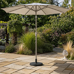 Image of Hartman 3m Luxe Parasol - Moon