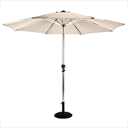 Image of Hartman Luxury Round 2.5m Parasol - Dove