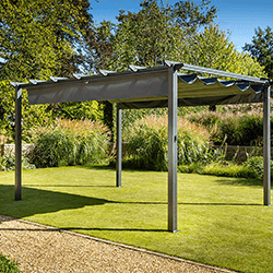 Image of Hartman Roma Pergola 4m x 3m - Grey