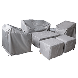 Image of Hartman Portico 2 Seat Lounge Set Covers