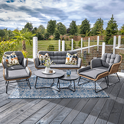 Image of Hartman Rayo 2 Seat Sofa Lounge Set