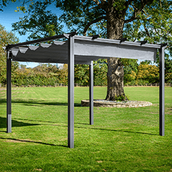Image of Hartman Roma Pergola 3m x 3m - Grey