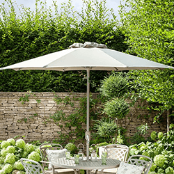 Image of Hartman 2.5m Traditional Parasol in Wheatgrass