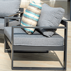 Image of Hartman Vienna Lounge Chair in Xerix/Slate