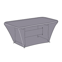 Small Image of Hartman Westbury Rectangular Casual Dining Table Cover