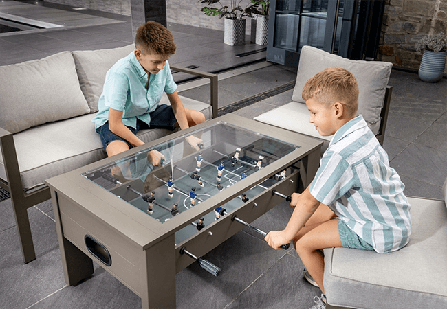 Image of Hartman Toca 2 Seat Sofa Lounge Set with Football Coffee Table