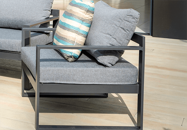 Image of Hartman Vienna Lounge Chair in Xerix/Slate