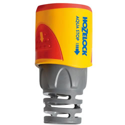 Image of Hozelock Hose End Aqua Stop Connector - 2055