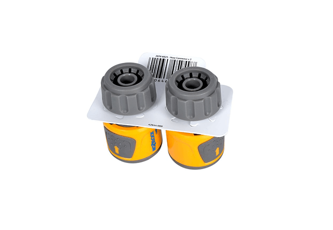 Image of Hozelock Soft Touch Hose End Connector - Twin Pack - 2070
