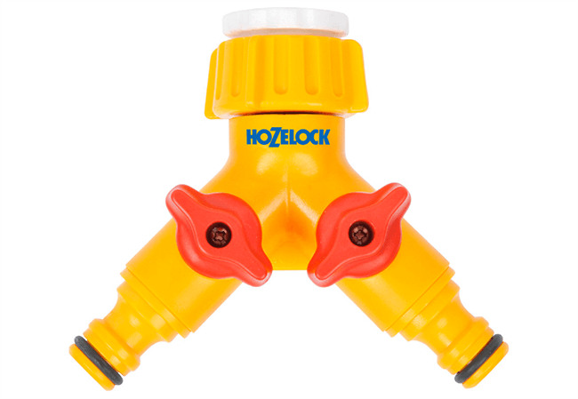 Image of Hozelock Y/Dual Tap Connector - 2256