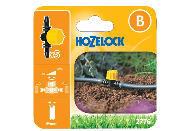 Image of Hozelock Micro Irrigation Flow Control Valve (4mm) - 2776