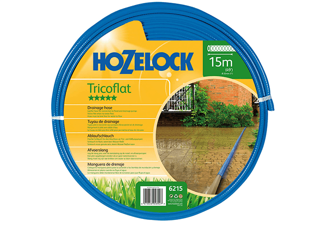 Image of Hozelock 15m Tricoflat Hose - 6215