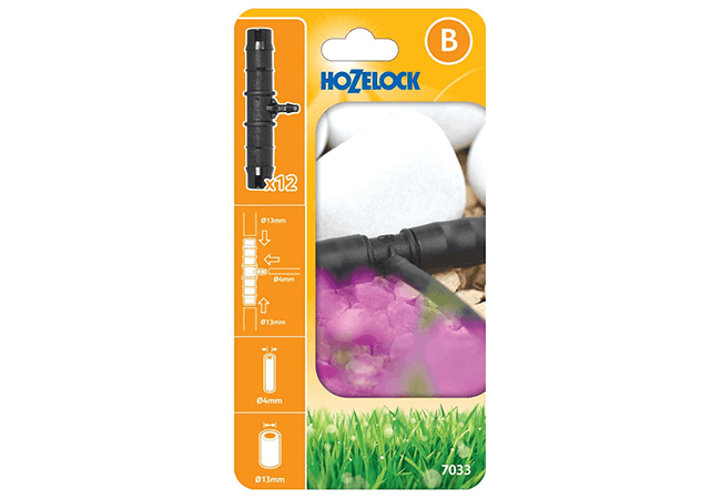 Image of Hozelock Reducing T Connector (12 Pack) - 7033
