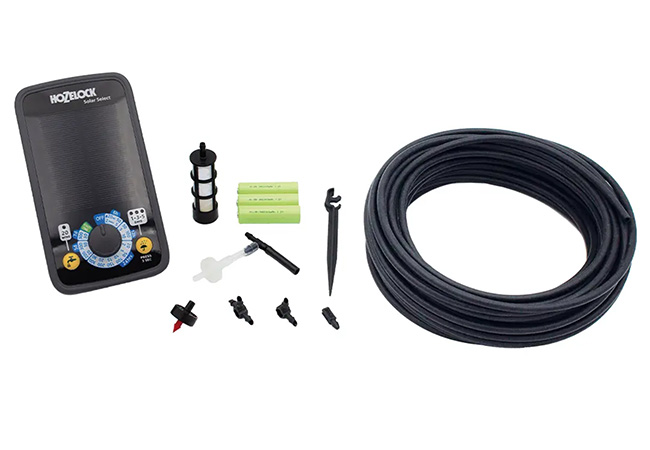 Image of Hozelock Solar Drip Kit - Automatic Watering System