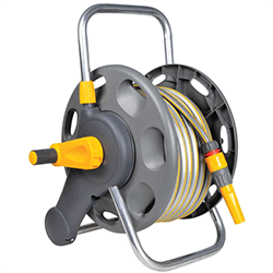 Image of Hozelock 60m 2 in 1 Hose Storage System with 50m of Hose - 2477