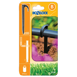 Image of Hozelock Micro Irrigation Supply Tube Stake - 2770