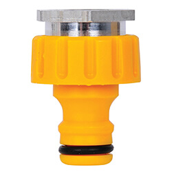 Image of Hozelock 22mm female thread tap connector - 2304