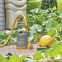 Image of Hozelock Water Butt Pump 300W - Flowmax Collect 2200 - 7612