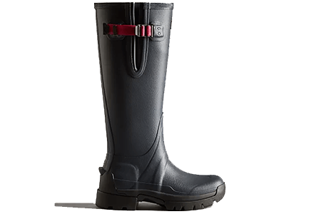Image of Hunter Women's Balmoral Adjustable Wellington Boots - Navy