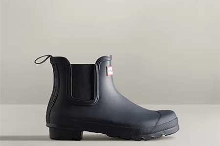 Image of Hunter Women's Original Chelsea Boots - Navy - UK 4