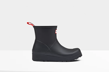Image of Hunter Women's Original Play Short Wellington Boots - Black - UK 8