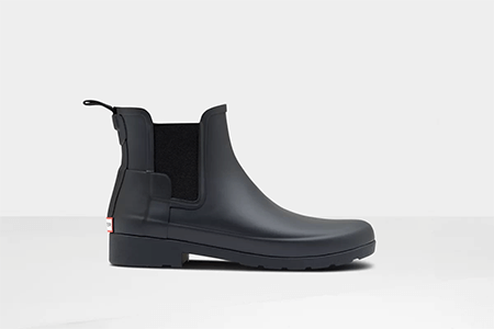 Image of Hunter Women's Refined Slim Fit Chelsea Boots - Black