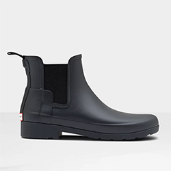 Image of Hunter Women's Refined Slim Fit Chelsea Boots - Black