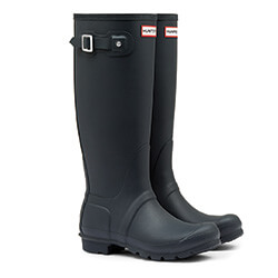 Image of Women's Original Tall Hunter Boots in Navy