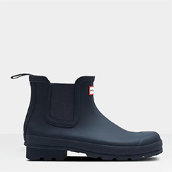 Image of Hunter Original Chelsea Boots - Navy