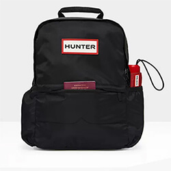 Image of Hunter Original Nylon Backpack in Black