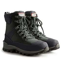 Image of Hunter Women's Black Commando Boots