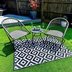 Image of Holly 3 Piece Folding Bistro Set