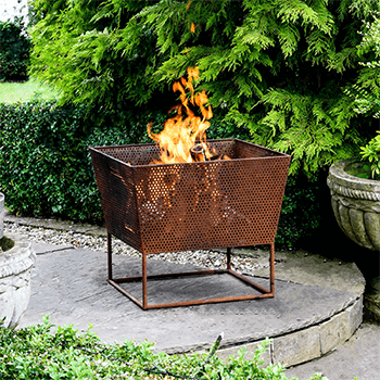 Image of Norfolk Firebowl Rust Iron